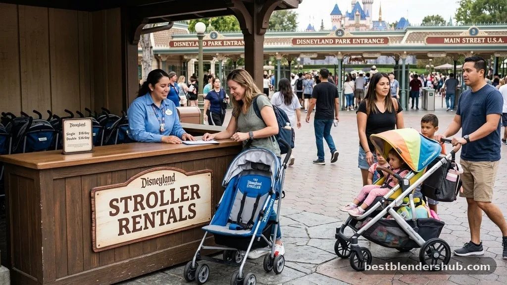 Pros of Bringing Your Own - does disneyland have stroller rentals