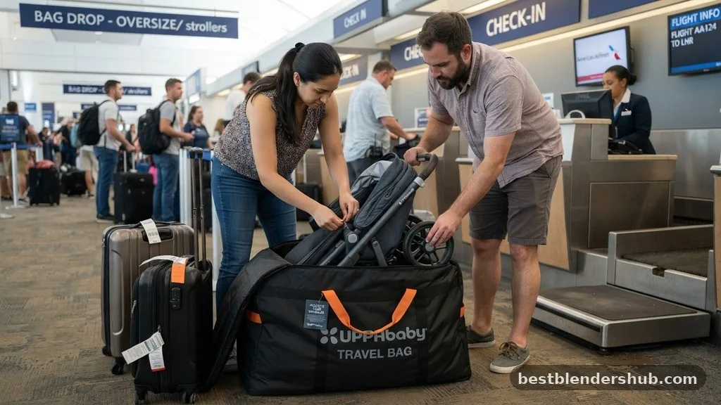 Protecting Your Gear During Transit - what to do with stroller when flying