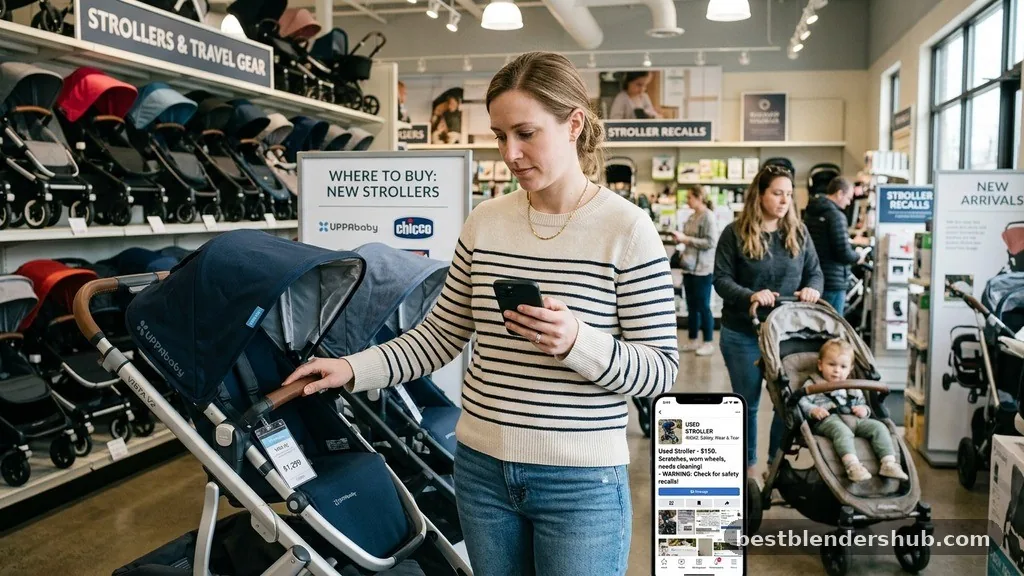 Risks of Used Equipment - where to buy a stroller