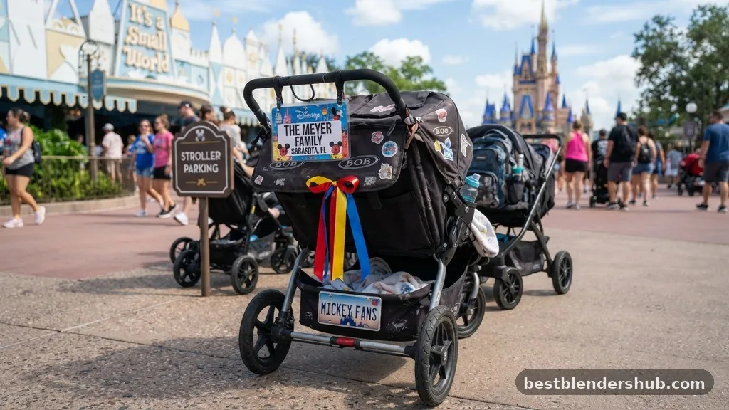 Stroller Identification and Personalization - can you bring your own stroller to disney