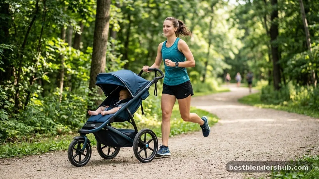Techniques for Better Performance - how to run with stroller