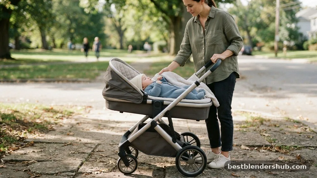 The Importance of a Flat Position - when can i put baby in stroller