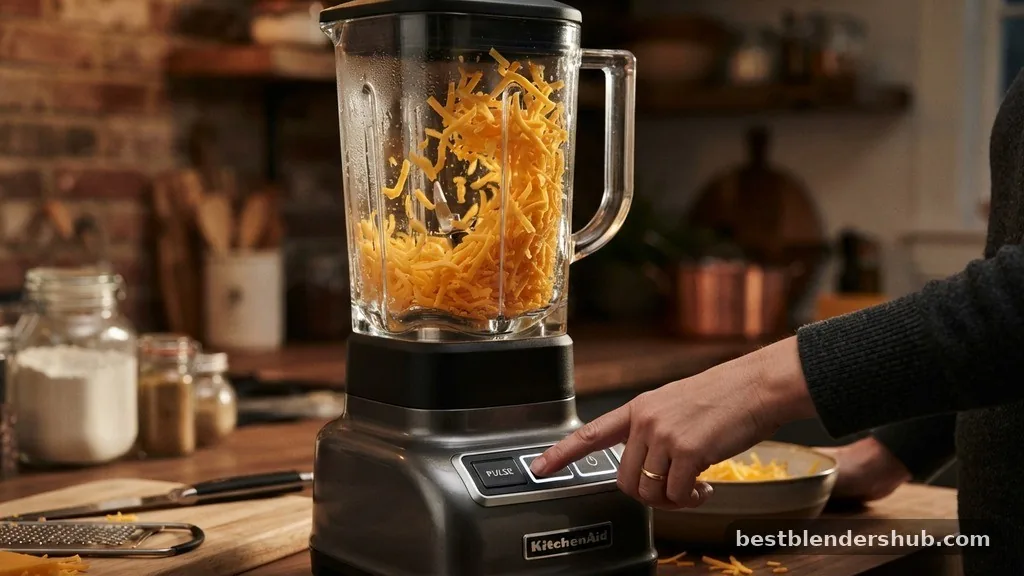 The Pulse Setting is Your Best Friend - can you shred cheese in a blender