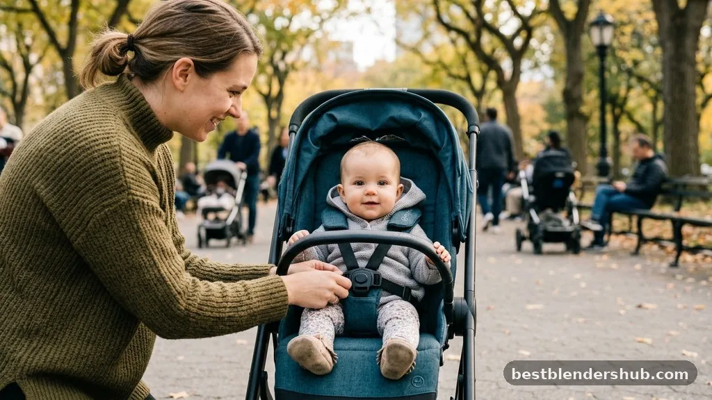 The Role of Neck and Head Support - when can baby sit forward in stroller