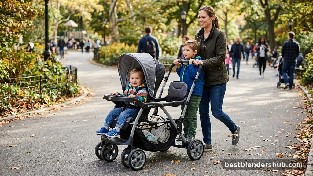 The Sit-and-Stand Variation - what is a tandem stroller