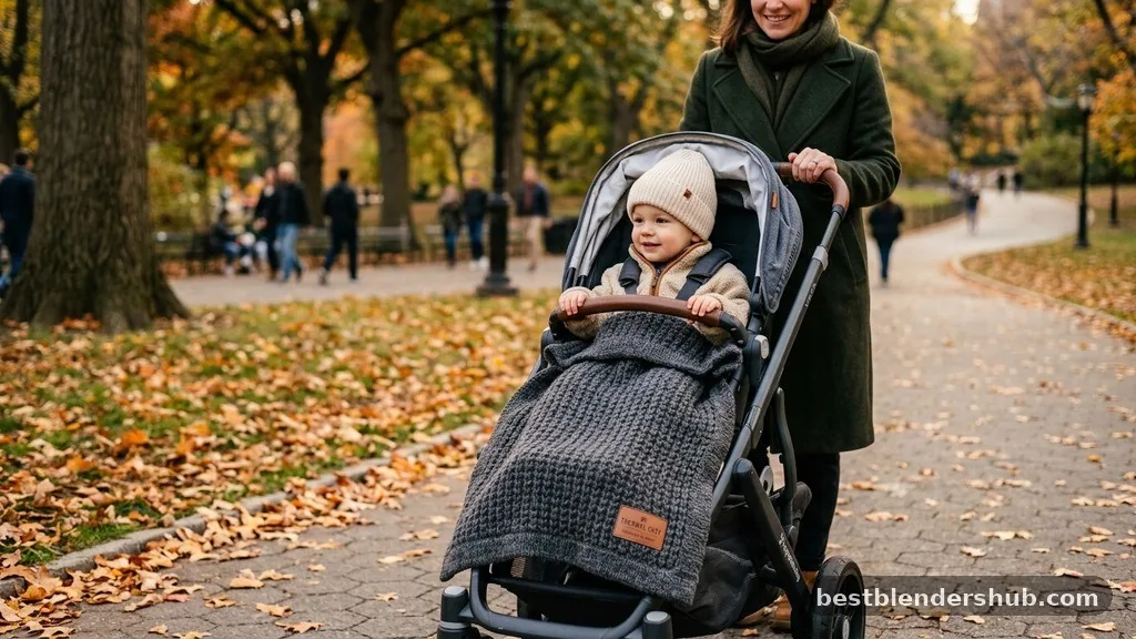 Thermal Regulation with Heavy Fabrics - what is a stroller blanket