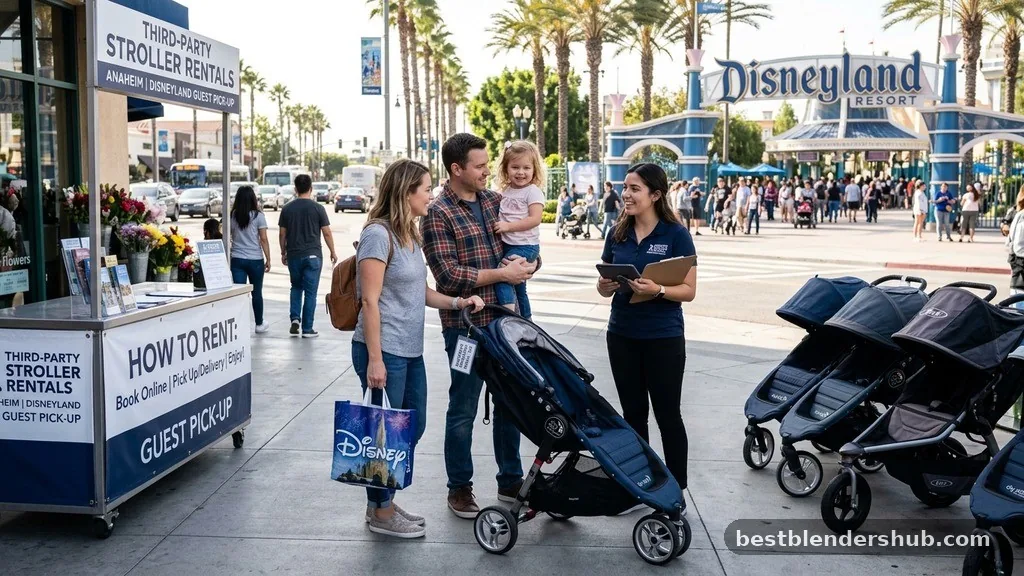 Third-Party Stroller Rentals in Anaheim - how to rent a stroller at disneyland