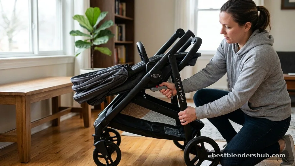 Troubleshooting Common Folding Issues - how to fold graco modes nest stroller