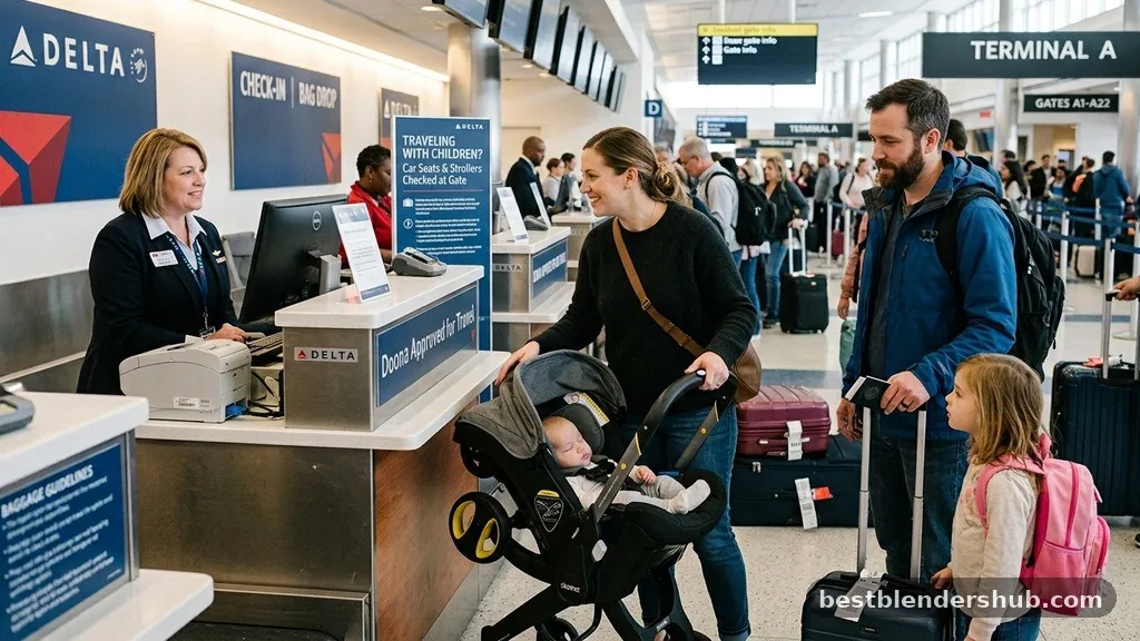 Understanding Airline Baggage Policies for Families - how to fly with car seat and stroller