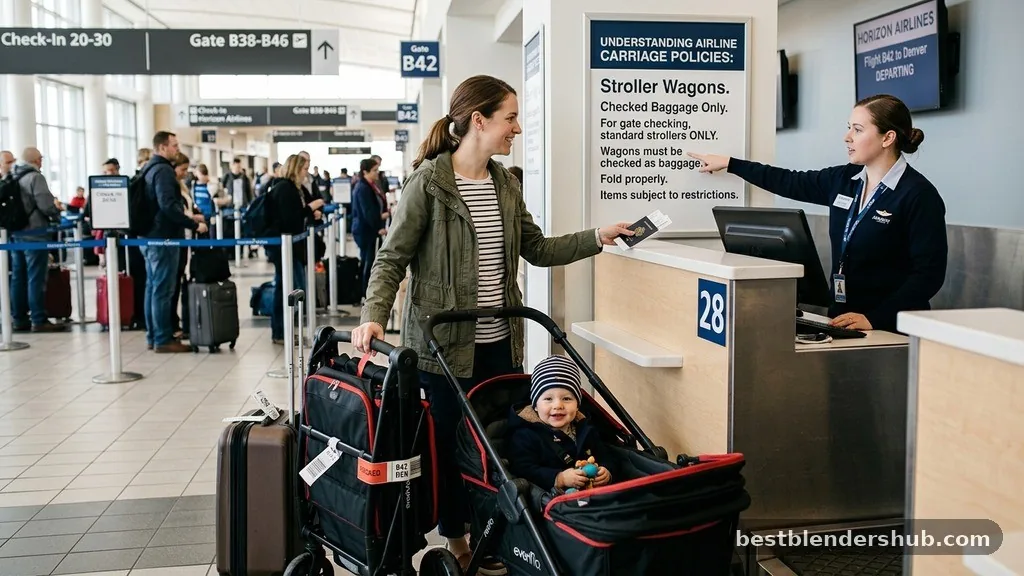Understanding Airline Carriage Policies for Wagons - can you take a stroller wagon on a plane
