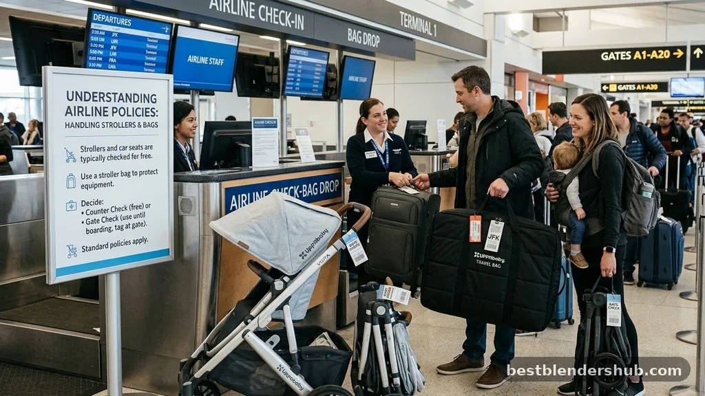 Understanding Airline Policies and Handling - do you need stroller bag for airplane