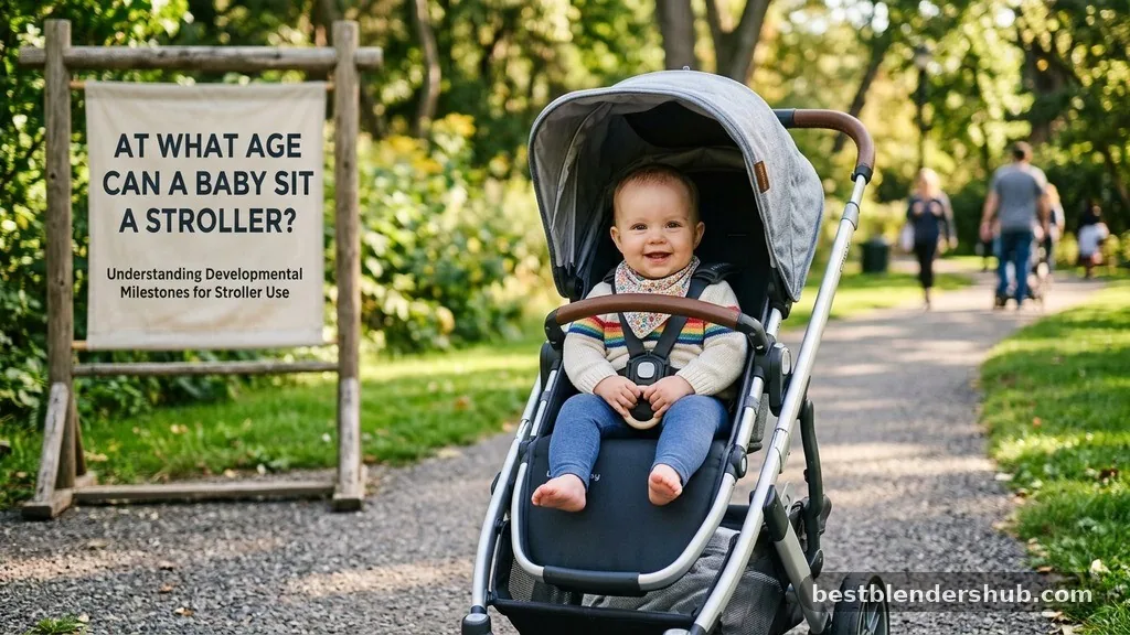 Understanding Developmental Milestones for Stroller Use - at what age can a baby sit in a stroller