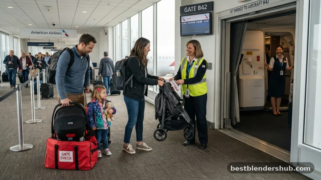 Understanding Gate Checking Procedures - can you gate check stroller and car seat
