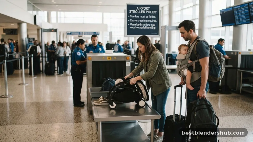Understanding the Basics of Airport Stroller Policies - what to do with stroller when flying