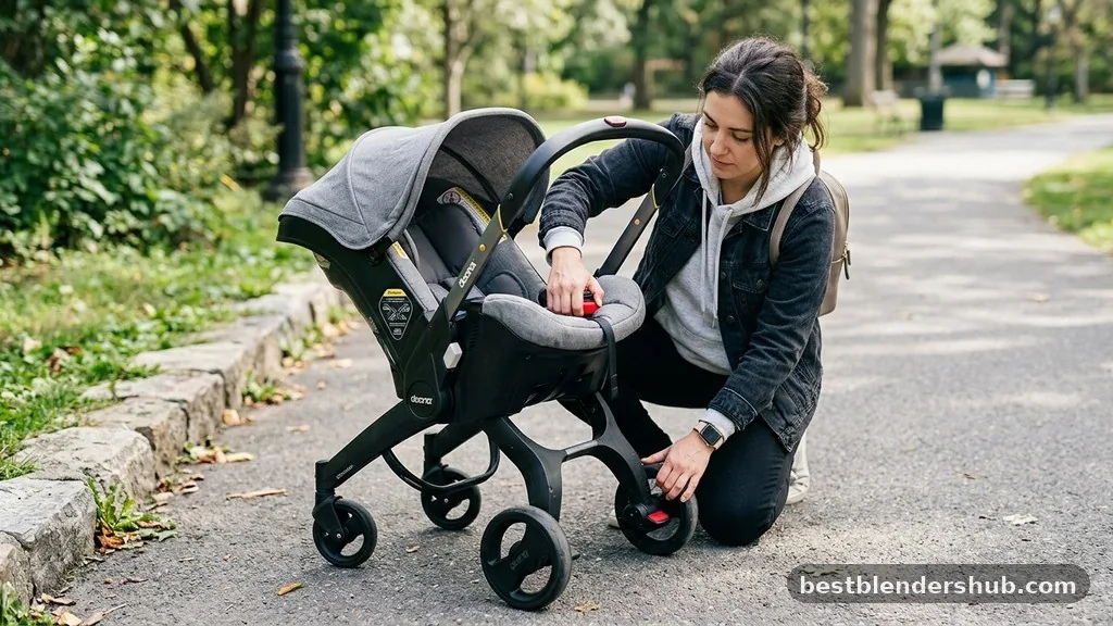 Understanding the Core Functionality - doona stroller how to use