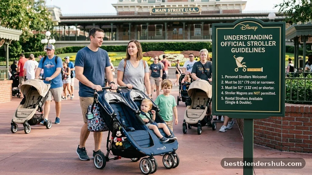 Understanding the Official Stroller Guidelines - can you bring your own stroller to disney world
