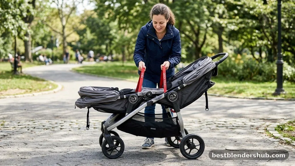 Understanding the Quick-Fold Technology - how to fold city mini double stroller