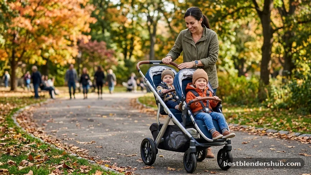 what is a tandem stroller