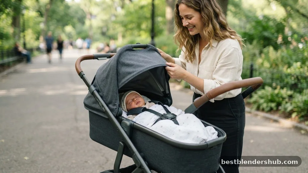 when can a baby use a stroller