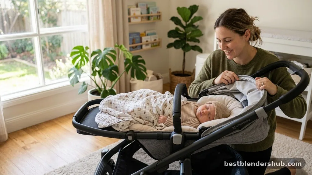 when can i put baby in stroller