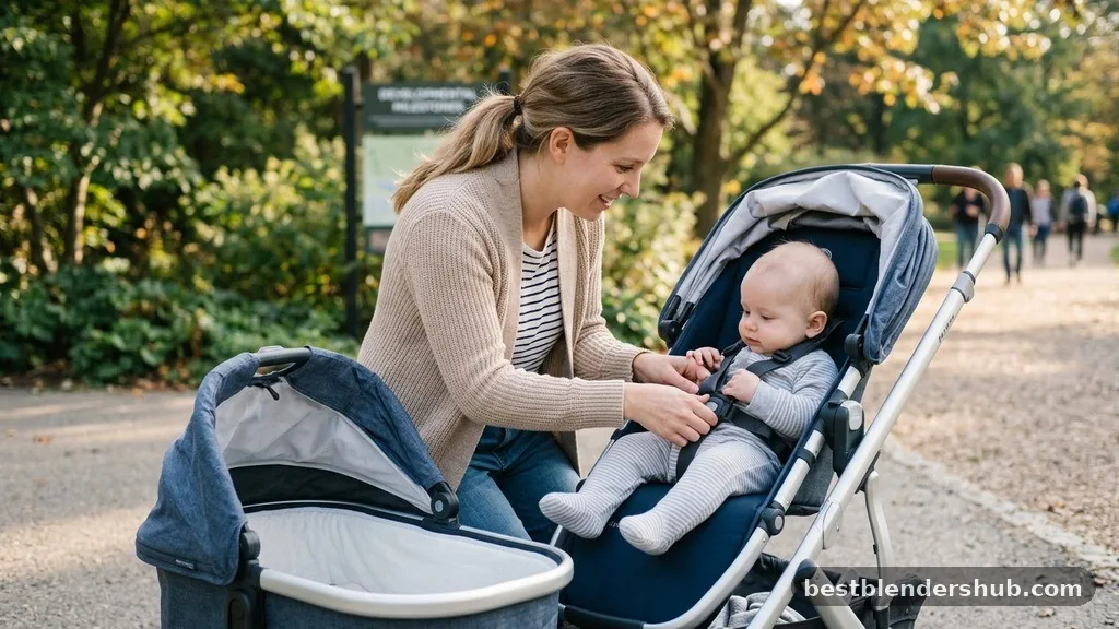 when to switch from bassinet to stroller seat