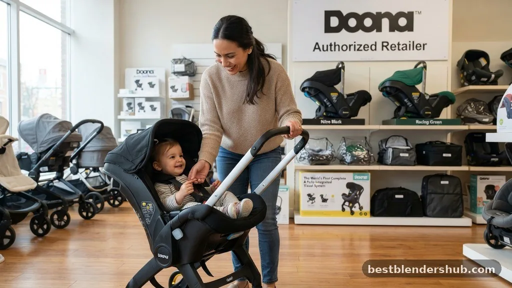 who sells doona car seat stroller
