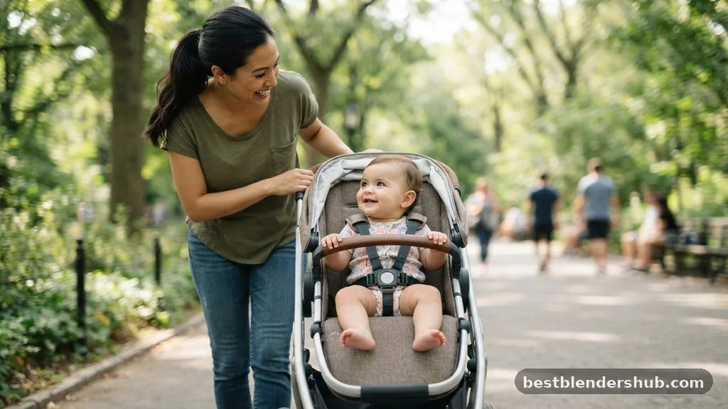 Why Neck and Trunk Control Matter - when can baby use regular stroller