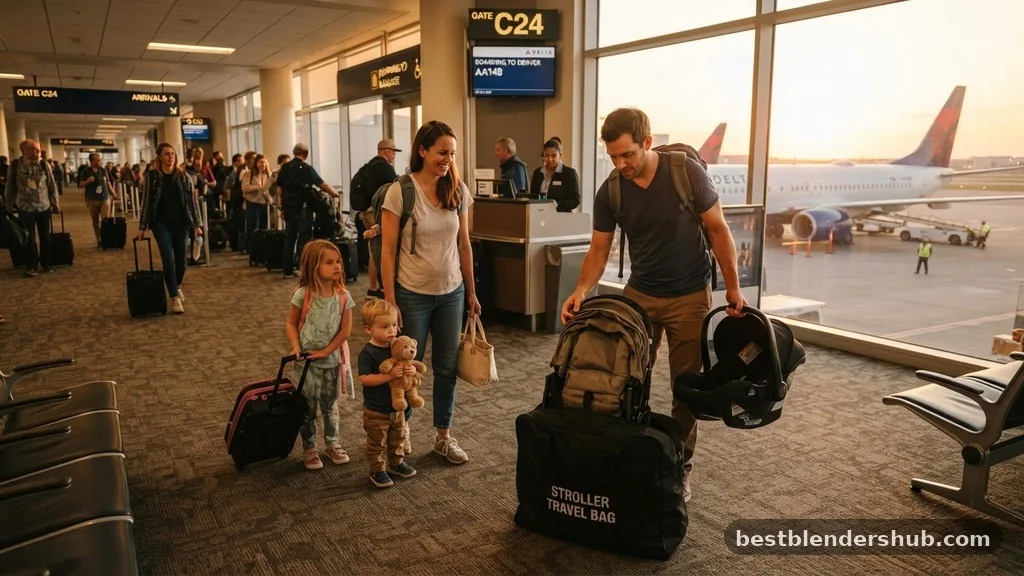 Why Stroller Protection Matters During Air Travel - do you need a stroller bag for airplane